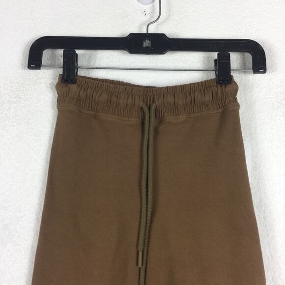 NWT Good American Brown Legging Size 0 Essential Comfy Tie Waist High Rise - Picture 4 of 13